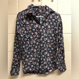 EXPRESS Floral Button Down